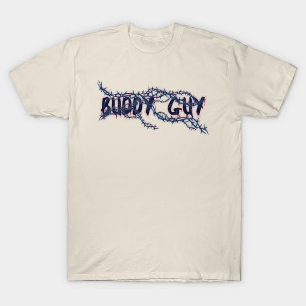 Bleeding Roots - Buddy Guy T-Shirt by PASAR.TEMPEL